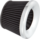 ARLEN NESS Replacement Velocity 65°/90° Air Filter - Chrome 81-209