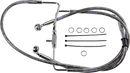 DRAG SPECIALTIES Brake Line - +10" - Stainless Steel - XL 618566-10