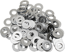 DRAG SPECIALTIES Washers - Flat - 5/16" - Chrome MPB175