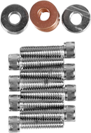 DRAG SPECIALTIES Bolt Set - Rocker Box - Knurled - '84-'03 Harley-Davidson MK123