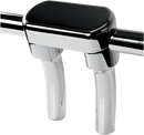 LA CHOPPERS Solid Handlebar Riser & Top Clamp Kit - 5-1/2" - Chrome LA-7442-05