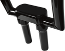 LA CHOPPERS Solid Handlebar Riser & Top Clamp Kit - 6" - Black LA-7442-06B