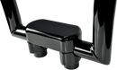 LA CHOPPERS Hefty Handlebar Riser & Top Clamp Kit - 1-1/2" - Black LA-7446-01B