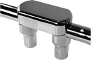 LA CHOPPERS Hefty Handlebar Riser & Top Clamp Kit - 3" - Chrome LA-7446-03