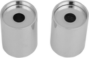 LA CHOPPERS Handlebar Riser Extensions - 2" x 1-1/2" - Chrome LA-7413-53