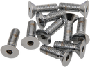 DRAG SPECIALTIES Bolts - Flat-Head - Chrome - 5/16-18 x 1" MPB579