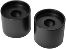 LA CHOPPERS Handlebar Riser Extensions - 1" x 1-1/4" - Flat Black LA-7414-01M