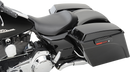 SADDLEMEN S3 Super Slammed Seat - Solo - Black - '08-'24 FLH/FLT 808-07B-002