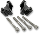 LA CHOPPERS Handlebar Riser Extensions - 1" - Forty-Eight - Black LA-7433-01B