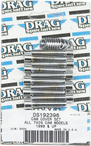 DRAG SPECIALTIES Bolt Kit - Cam Cover - Smooth - Chrome - '99-'17 Twin Cam MK373S