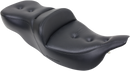 SADDLEMEN Pillow-Top Roadsofa™ Seat - Black - FLH/FLT '99-'07 897-07-181
