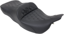 SADDLEMEN Roadsofa™ Seat - Full Lattice Stitch - without Backrest - FLT/FLH '97-'07 897-07-182