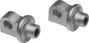 Kuryakyn Splined Peg Adapter Silver Part 8899 for Powersports Applications