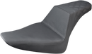 SADDLEMEN Step-Up Seat - Rear Lattice Stitch - Black - FLS 812-26-173