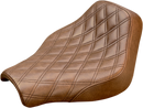 SADDLEMEN Renegade Solo Seat - Lattice Stitched - Brown - FX '18-'23 818-30-002BLS