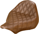 SADDLEMEN Renegade Solo Seat - Lattice Stitched - Brown - FXSB '13-17 813-27-002BLS