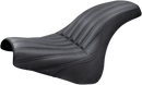 SADDLEMEN Knuckle 2-Up Seat - Ribbed - Black 818-28-047K
