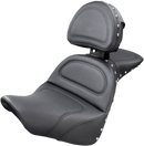 SADDLEMEN Explorer Special Seat - Studded - w/ Backrest - FL/FX '18-'24 818-27-040