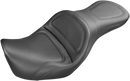 SADDLEMEN Seat - Explorer™ - Without Backrest - Stitched - Black - Dyna '06-'17 806-04-0291