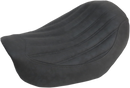 SADDLEMEN Knuckle Solo Seat - Ribbed - Black - FL/FX '06-'17 806-04-0023
