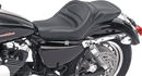SADDLEMEN Seat - Explorer™ - Without Backrest - Stitched - Black - XL '04-'20 807-03-029