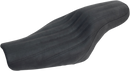 SADDLEMEN Knuckle 2-Up Seat - Ribbed - Black 807-11-047K