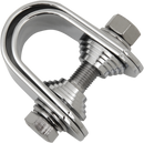DRAG SPECIALTIES Mini Speedometer/Tachometer Clamp - For 1"/1.25" Tube - Chrome 21-6808A1-BC202