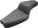 SADDLEMEN Step-Up Seat - Rear Lattice Stitch - Black - XL 807-03-173
