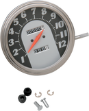DRAG SPECIALTIES 5" MPH FL-Style 2:1 Speedometer - '62-'67 Black Face 72767M