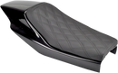 SADDLEMEN Eliminator Seat - Black - Lattice Stitched Z4204