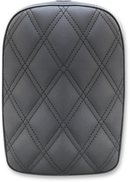 SADDLEMEN Detachable Pillion Pad - Lattice Stitched - Black SA1023