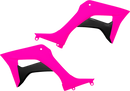UFO Radiator Shrouds - Pink HO05600-P for Motorcycles