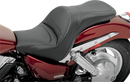 SADDLEMEN Seat - Explorer™ - without Backrest - Stitched - Black - VT1300C H04-09-029