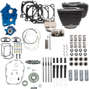 S&S CYCLE 124" Power Package - Gear Drive - Highlighted Fins - Black Pushrod Tubes - 107" M8 310-1058A