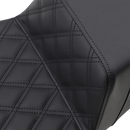 SADDLEMEN Step-Up Seat - Extended Reach - Front Lattice Stitch - FL '08-'24 808-07B-172E