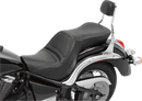 SADDLEMEN Seat - Explorer™ - without Backrest - Stitched - Black - VN900 K06-11-029