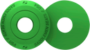 SADDLEMEN Fender Seat Washer - Bright Green 14707BG
