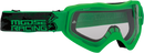 MOOSE OFFROAD Qualifier Goggle - Agroid - Green - Clear Lens 2601-2655