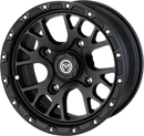 MOOSE OFFROAD Wheel - 545X - Front/Rear - Black - 14x7 - 4/136 - 5+2 545MO147136SB54