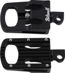 BILTWELL Punisher Foot Pegs - Classic - Black 7005-203-01