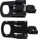 BILTWELL Punisher Foot Pegs - Driver - Black - M8 7005-203-03
