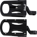 BILTWELL XL Step Foot Pegs - Black 7006-203-02