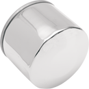 DRAG SPECIALTIES Magnetic Ring Oil Filter - Chrome - 2-1/4" 140004HP-BX29