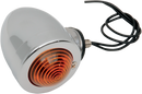 DRAG SPECIALTIES Bullet Light - Bottom-Mount - Amber Lens - Chrome 162052-BC207