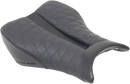 SADDLEMEN Track Seat - Lattice Stitch - Black - CBR '08-'16 0810-H031