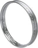 DRAG SPECIALTIES Rim - Drop Center - Rolled Edge - 40 Hole - Silver - 21x2.15 43662-80B-PWLB1
