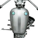 DRAG SPECIALTIES Rubber-Mount Quickbob™ Gas Tank - Smooth - Sportster 011651-BX38