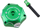 MOOSE OFFROAD Aluminum Gas Cap - Green - Kawasaki T03-2116GN