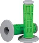 MOOSE OFFROAD Comp Diamond Half Waffle Grips - Green 1MG2315-GEM
