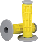 MOOSE OFFROAD Comp Diamond Half Waffle Grips - Yellow 1MG2315-YEM